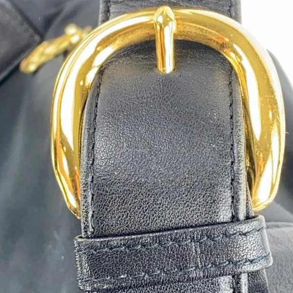 Versace Black Leather Sun Backpack 861079 main image 6